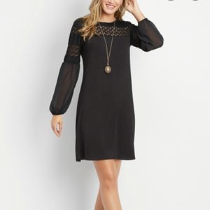 🦚3/30 on Maurices black size large dress